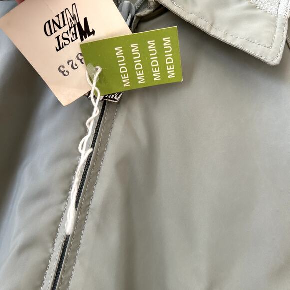 West Wind Jacket Womens Size M Made in the USA Green Union ACTWU Full Zip Coat - Picture 4 of 11